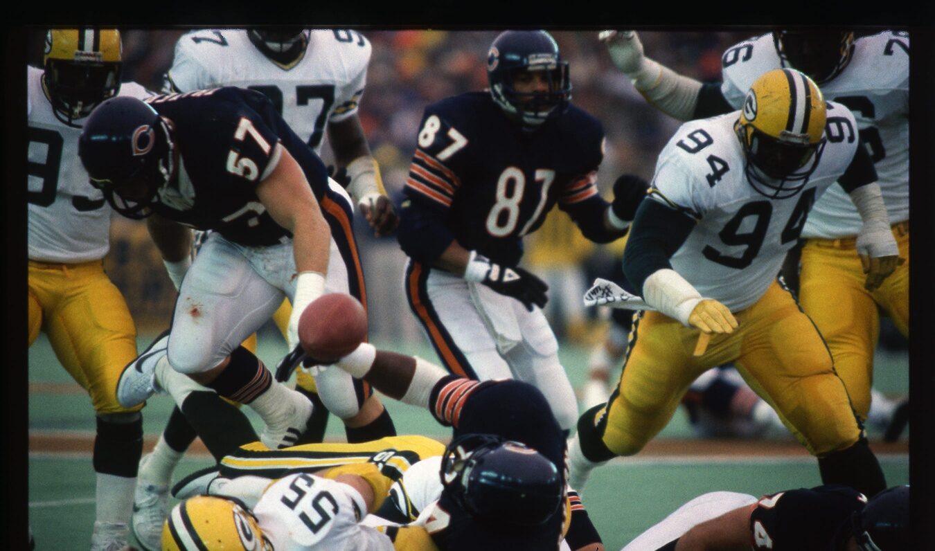 NFL Chicago Bears Walter Payton Jim McMahon Pre Game Sidelines 8 X 10 Photo